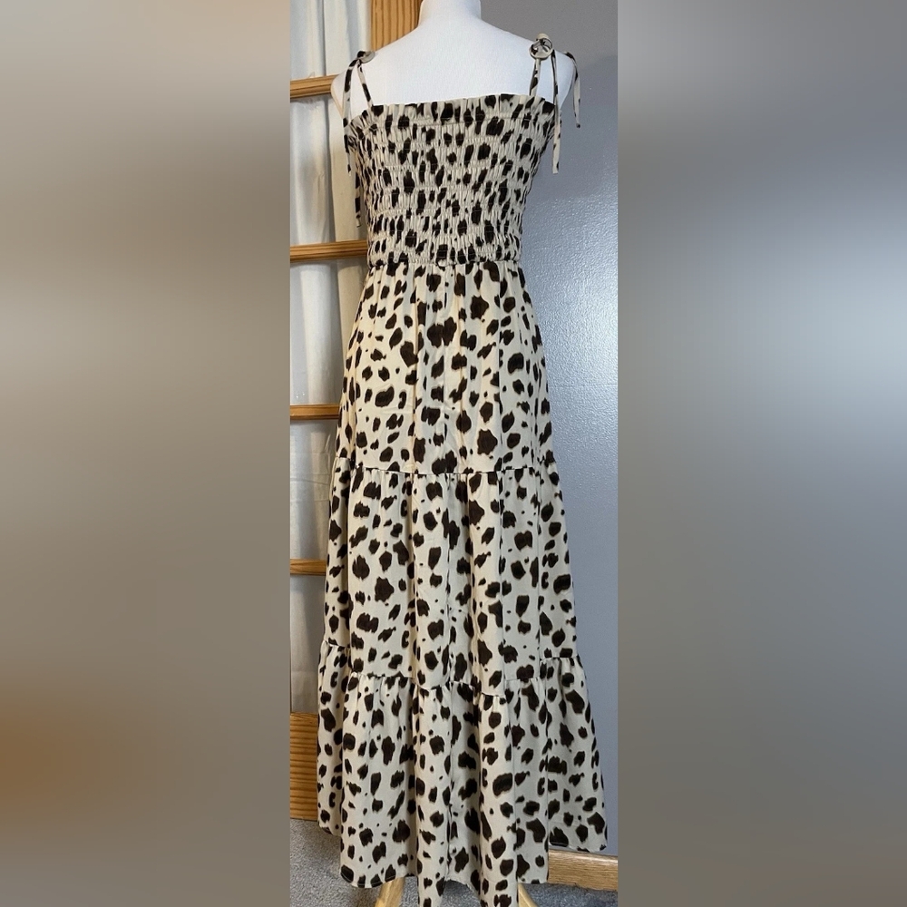 Leopard Print Maxi Dress - Picture 3 of 3